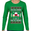 Jingle Bells, Zinfandel Pass The Cabernet Wine Drinker, Ugly Christmas Sweater Womens Graphic Long Sleeve T-Shirt