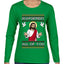 Disappointments All Of You Jesus, Ugly Christmas Sweater Womens Graphic Long Sleeve T-Shirt