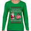 Oh Snap, No Milk And Cookies, They Took my Stamps, Ugly Christmas Sweater Womens Graphic Long Sleeve T-Shirt