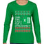 Ohh This Calls For A Spreadsheet Office, Ugly Christmas Sweater Womens Graphic Long Sleeve T-Shirt