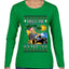 Miss Me Yet? President USA Design, Ugly Christmas Sweater Womens Graphic Long Sleeve T-Shirt