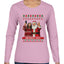 Birthday Boy Jesus, Ugly Christmas Sweater Womens Graphic Long Sleeve T-Shirt