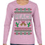 Peace Ugly Christmas Sweater Womens Graphic Long Sleeve T-Shirt