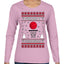 Merry Swishmas Basketball Sports Ugly Christmas Sweater Womens Graphic Long Sleeve T-Shirt