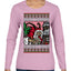 Merry Krampus Naughty Brats | Funny Ugly Christmas Sweater Womens Graphic Long Sleeve T-Shirt