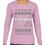 Freedom, Charlie Kirk Political Activist, Right Wing, Ugly Christmas Sweater Womens Graphic Long Sleeve T-Shirt