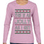 This Is As Jolly As I Get, Funny Humor, Ugly Christmas Sweater Womens Graphic Long Sleeve T-Shirt