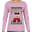 Jingle My Bells, Ugly Christmas Sweater Womens Graphic Long Sleeve T-Shirt