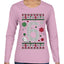 Christmas 6 Meme, Ugly Christmas Sweater Womens Graphic Long Sleeve T-Shirt