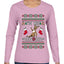 I'm His Reindeer, Ugly Christmas Sweater Womens Graphic Long Sleeve T-Shirt