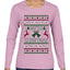 We're Christmas, Ugly Christmas Sweater Womens Graphic Long Sleeve T-Shirt