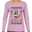 I Love To Jingle His Bells, Ugly Christmas Sweater Womens Graphic Long Sleeve T-Shirt