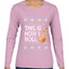 This Is How I Roll Dreidel Hanukkah, Ugly Christmas Sweater Womens Graphic Long Sleeve T-Shirt