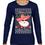 Have a Chingon Christmas Funny Spanish Saying Ugly Christmas Sweater Womens Graphic Long Sleeve T-Shirt