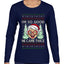 So Good He Came Twice, Ugly Christmas Sweater Womens Graphic Long Sleeve T-Shirt