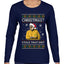 Christmas? Stole That 69 Meme, Ugly Christmas Sweater Womens Graphic Long Sleeve T-Shirt