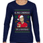 El Mas Chismoso De La Navidad, Ugly Christmas Sweater Womens Graphic Long Sleeve T-Shirt