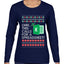 Ohh This Calls For A Spreadsheet Office, Ugly Christmas Sweater Womens Graphic Long Sleeve T-Shirt