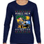 Miss Me Yet? President USA Design, Ugly Christmas Sweater Womens Graphic Long Sleeve T-Shirt