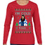 I'm Cold Too Funny Classic 70s Show Damn Jackie Ugly Christmas Sweater Womens Graphic Long Sleeve T-Shirt
