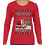 The Greatest Gift Of All Matthew 1:21, Ugly Christmas Sweater Womens Graphic Long Sleeve T-Shirt