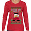 Jingle My Bells, Ugly Christmas Sweater Womens Graphic Long Sleeve T-Shirt