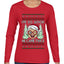 So Good He Came Twice, Ugly Christmas Sweater Womens Graphic Long Sleeve T-Shirt