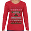 We're Christmas, Ugly Christmas Sweater Womens Graphic Long Sleeve T-Shirt