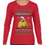 Christmas? Stole That 69 Meme, Ugly Christmas Sweater Womens Graphic Long Sleeve T-Shirt