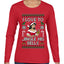 I Love To Jingle His Bells, Ugly Christmas Sweater Womens Graphic Long Sleeve T-Shirt