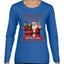 Birthday Boy Jesus, Ugly Christmas Sweater Womens Graphic Long Sleeve T-Shirt
