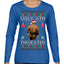 Ugly Ath Sweater Merry Chrithmith, Butt Viral Ugly Ass Boxing Fight Meme Ugly Christmas Sweater Womens Graphic Long Sleeve T-Shirt