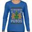 Es Navidad Putos, Ugly Christmas Sweater Womens Graphic Long Sleeve T-Shirt