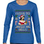 I Love To Jingle His Bells, Ugly Christmas Sweater Womens Graphic Long Sleeve T-Shirt
