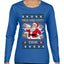 Milk And Titty Time, Ugly Christmas Sweater Womens Graphic Long Sleeve T-Shirt