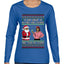 Oh Snap, No Milk And Cookies, They Took my Stamps, Ugly Christmas Sweater Womens Graphic Long Sleeve T-Shirt