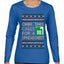 Oh... This Calls for A Spreadsheet, Ugly Christmas Sweater Womens Graphic Long Sleeve T-Shirt