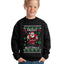 Merry Blitzmas, Football Christmas Sweater Design Ugly Christmas Sweater For Kids | Unisex Boys Girls Crewneck Graphic Sweatshirt