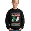 6 7 Christmas Hands Ugly Christmas Sweater For Kids | Unisex Boys Girls Crewneck Graphic Sweatshirt
