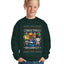 Christmas Brainrot Ugly Christmas Sweater For Kids | Unisex Boys Girls Crewneck Graphic Sweatshirt