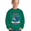 Tralalero Fa La La Brainrot Ugly Christmas Sweater For Kids | Unisex Boys Girls Crewneck Graphic Sweatshirt