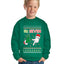 6 7 Christmas Hands Ugly Christmas Sweater For Kids | Unisex Boys Girls Crewneck Graphic Sweatshirt