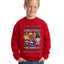 Christmas Brainrot Ugly Christmas Sweater For Kids | Unisex Boys Girls Crewneck Graphic Sweatshirt