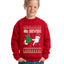 6 7 Christmas Hands Ugly Christmas Sweater For Kids | Unisex Boys Girls Crewneck Graphic Sweatshirt