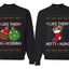 I Like Them Big and Bobbing, Hefty and Hung Sweater Girlfriend Boyfriend Gift His and Hers Matching Ugly Christmas Couple Crewneck Sweatshirt