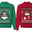 I Put The D In Holiday Sweater Girlfriend Boyfriend Gift His and Hers Matching Ugly Christmas Couple Crewneck Sweatshirt