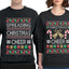 Spreading Christmas Cheer Sweater Girlfriend Boyfriend Gift His and Hers Matching Ugly Christmas Couple Crewneck Sweatshirt