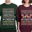 Spreading Christmas Cheer Sweater Girlfriend Boyfriend Gift His and Hers Matching Ugly Christmas Couple Crewneck Sweatshirt