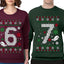 6 7 Meme Sweater Girlfriend Boyfriend Gift His and Hers Matching Ugly Christmas Couple Crewneck Sweatshirt