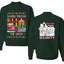 Dashing Through The Snow Classic 90s Holiday Movie Front and Back Unisex Ugly Christmas Sweater, Crewneck Sweatshirts